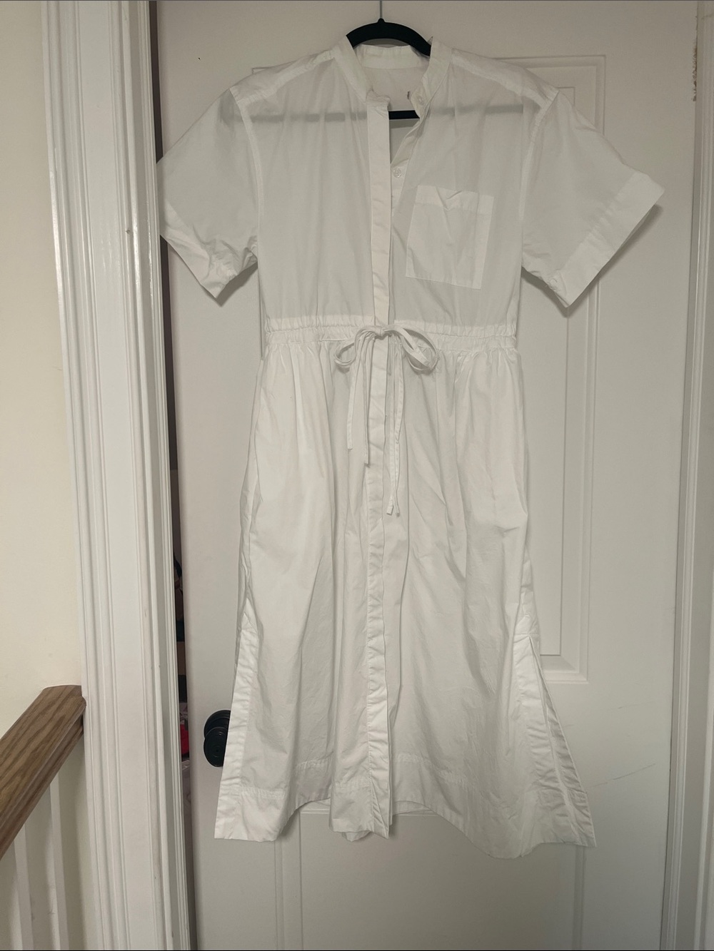Women’s white midi dress size XSmall EUC - Picture 8 of 9